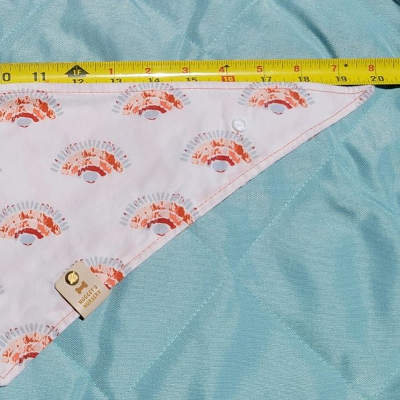 Pristine Reversible Snap On Rainbow Bandana - M - Picture 3 of 3